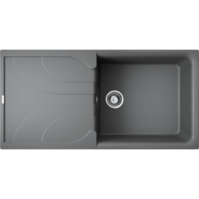Мойка OMOIKIRI YASUGATA 100-PL Tetogranit/платина 4993851